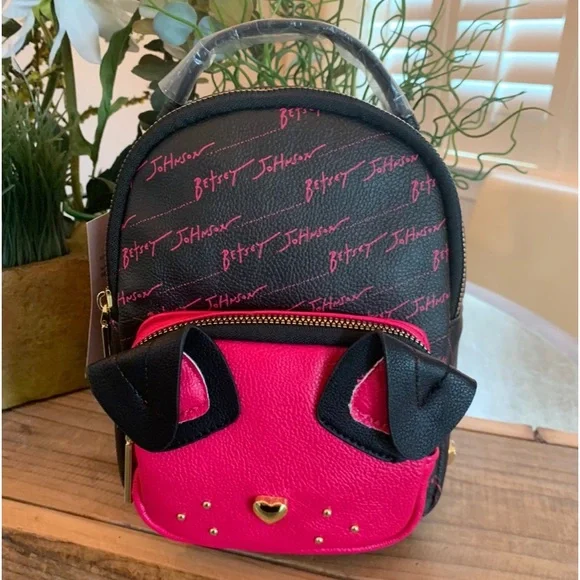 Betsey Johnson | Bags | Betsey Johnson Hot Pink Mini Dog  display picture 3